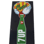 Vintage 7 Up Soda Sign – Porcelain General Store Gas Oil Pump Liquor Sign