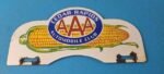 Vintage AAA Automobile Club License Plate Topper – Sign Ad on Automobile Topper