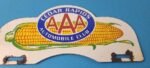 Vintage AAA Automobile Club License Plate Topper – Sign Ad on Automobile Topper - Image 12