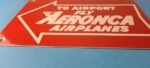 Vintage Aeronca Airplanes Sign – Aviation Single Engine Gas Pump Porcelain Sign - Image 12