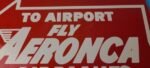 Vintage Aeronca Airplanes Sign – Aviation Single Engine Gas Pump Porcelain Sign - Image 3
