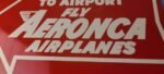 Vintage Aeronca Airplanes Sign – Aviation Single Engine Gas Pump Porcelain Sign - Image 4