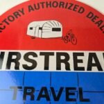 Vintage Airstream Sign – Travel Trailer RV Gas Airplane Porcelain Sign - Image 3