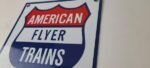 Vintage American Flyer Trains Sign – Lionel Railroad Porcelain Gas Pump Sign - Image 9