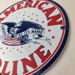 Vintage American Gasoline Sign – Gas Motor Oil Pump Plate Porcelain Sign - Image 13