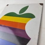 Vintage Apple Computers Sign – Authorized Dealer Service Gas Porcelain Sign - Image 12