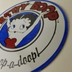 Vintage Betty Boop Sign – Old Cartoon Diner Gas Pump Porcelain Sign - Image 8