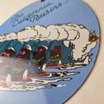Vintage California Raisins Sign – Surfing Porcelain Musical Blues Toys Gas Sign - Image 13