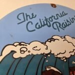 Vintage California Raisins Sign – Surfing Porcelain Musical Blues Toys Gas Sign - Image 5