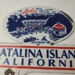 Vintage Catalina California License Plate Topper – Sign Ad on Automobile Topper - Image 3