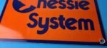 Vintage Chessie System Railroad Sign – Porcelain Model Train Station Hobby Sign - Image 12