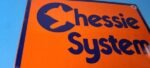 Vintage Chessie System Railroad Sign – Porcelain Model Train Station Hobby Sign - Image 6