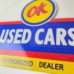 Vintage Chevrolet Sign – Used Cars Automobile Motors Gas Pump Porcelain Sign - Image 4