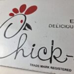 Vintage Chick Fil A Sign – Chicken Fast Food Porcelain Gas Pump Sign - Image 3