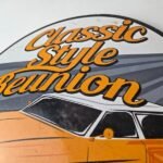 Vintage Classic Style Reunion Sign – Luxury Auto Gas Pump Station Porcelain Sign - Image 13