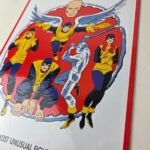 Vintage Conoco Gasoline Sign – X-Men Comics Action Figure Porcelain Pump Sign - Image 13