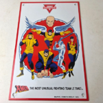 Vintage Conoco Gasoline Sign – X-Men Comics Action Figure Porcelain Pump Sign - Image 15