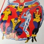 Vintage Conoco Gasoline Sign – X-Men Comics Action Figure Porcelain Pump Sign - Image 4