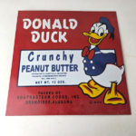 Vintage Crunchy Peanut Butter Sign – Donald Duck Porcelain Gas Service Pump Sign - Image 15