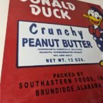 Vintage Crunchy Peanut Butter Sign – Donald Duck Porcelain Gas Service Pump Sign - Image 6