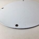 Vintage D-X Diamond Porcelain Sign – Lubricating Motor Fuel Sign - Image 9