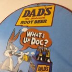 Vintage Dads Root Beer Sign – Old Fashioned Beverage Soda Pop Gas Pump Sign - Image 12