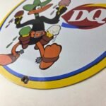 Vintage Dairy Queen Sign – Porcelain Advertisement Diner Treat Gas Pump Sign - Image 14
