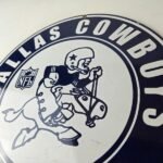 Vintage Dallas Cowboys Porcelain Sign – Texas Football NFL Gas Pump Sign - Image 12