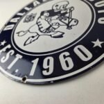 Vintage Dallas Cowboys Porcelain Sign – Texas Football NFL Gas Pump Sign - Image 14