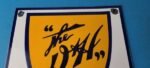 Vintage Delaware & Hudson Sign – Trains Railroad Porcelain Gas Pump Hobby Sign - Image 13