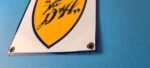 Vintage Delaware & Hudson Sign – Trains Railroad Porcelain Gas Pump Hobby Sign - Image 10