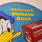 Vintage Donald Duck Ice Cream Sign – Walt Disney Porcelain Gas Service Pump Sign - Image 5