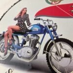 Vintage Ducati Sign – Motorcycle Scrambler Porcelain Auto Gas Pump Sign - Image 5