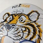 Vintage Esso Gasoline Sign – Tiger Auto Tank Gas Station Porcelain Sign - Image 12