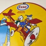 Vintage Esso Sign – Gasoline Service Station Porcelain Sign - Image 13