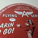 Vintage Flying A Gasoline Sign – 49ers Football Sports Porcelain Gas Pump Sign - Image 5