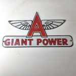 Vintage Flying A Gasoline Sign – Giant Power Gas Service Pump Advertising Sign - Image 15