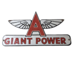 Vintage Flying A Gasoline Sign – Giant Power Gas Service Pump Advertising Sign