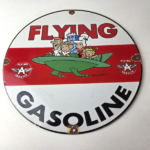 Vintage Flying A Gasoline Sign – The Jetsons Gas Service Station Porcelain Sign - Image 15