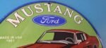 Vintage Ford Sign – Mustang Ford Automobile Service Gas Station Sign - Image 5