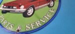 Vintage Ford Sign – Mustang Ford Automobile Service Gas Station Sign - Image 10