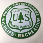 Vintage Forest Service Sign – Agricultural Outdoor Camp Gas Pump Porcelain Sign - Image 15