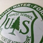 Vintage Forest Service Sign – Agricultural Outdoor Camp Gas Pump Porcelain Sign - Image 12