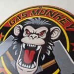 Vintage Gas Monkey Garage Porcelain Sign – Gas Pump Service Station Shop Sign - Image 12