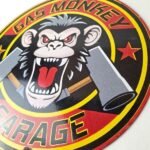 Vintage Gas Monkey Garage Porcelain Sign – Gas Pump Service Station Shop Sign - Image 13