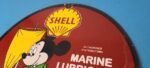 Vintage Gasoline Sign – Shell Gas Service Station Porcelain Sign - Image 8