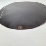Vintage Gibson Guitars – Acoustic Electric Bass Porcelain Gas Station Goofy Sign - Image 9