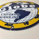 Vintage Globe Sign – Universal Gas Service Station Porcelain Pump Sign - Image 10