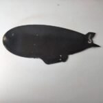 Vintage Goodyear Blimp Sign – Porcelain Gas Service Tires Advertising Sign - Image 7