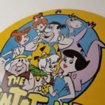 Vintage Gulf Gasoline Sign – Flintstones Porcelain Advertising Gas Pump Sign - Image 8